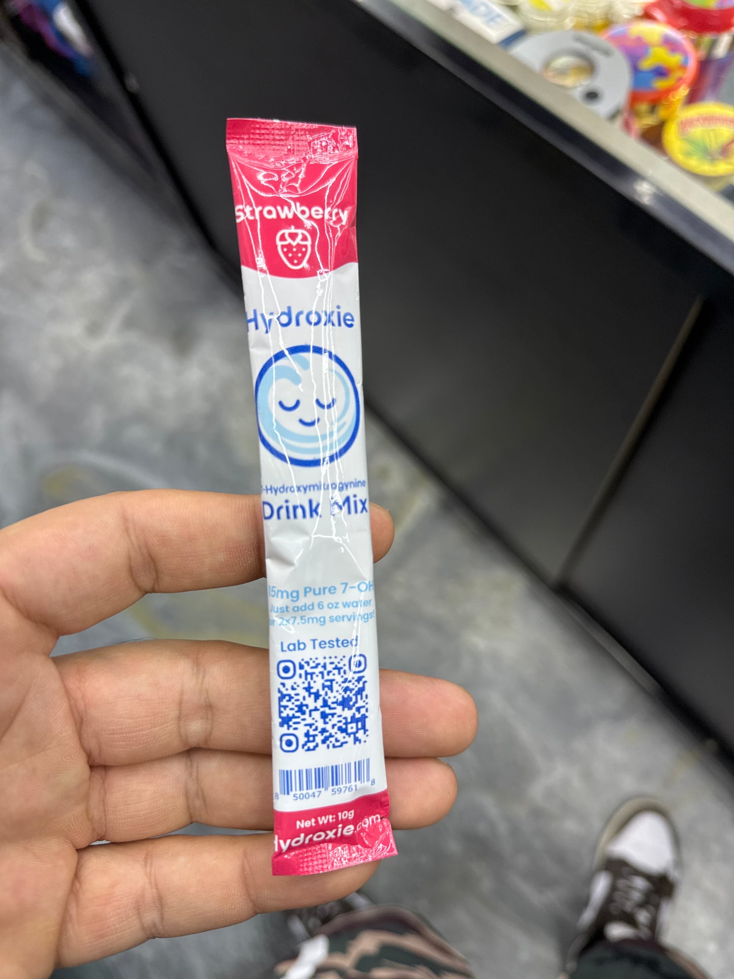 Hydroxie 15mg powder mix strawberry