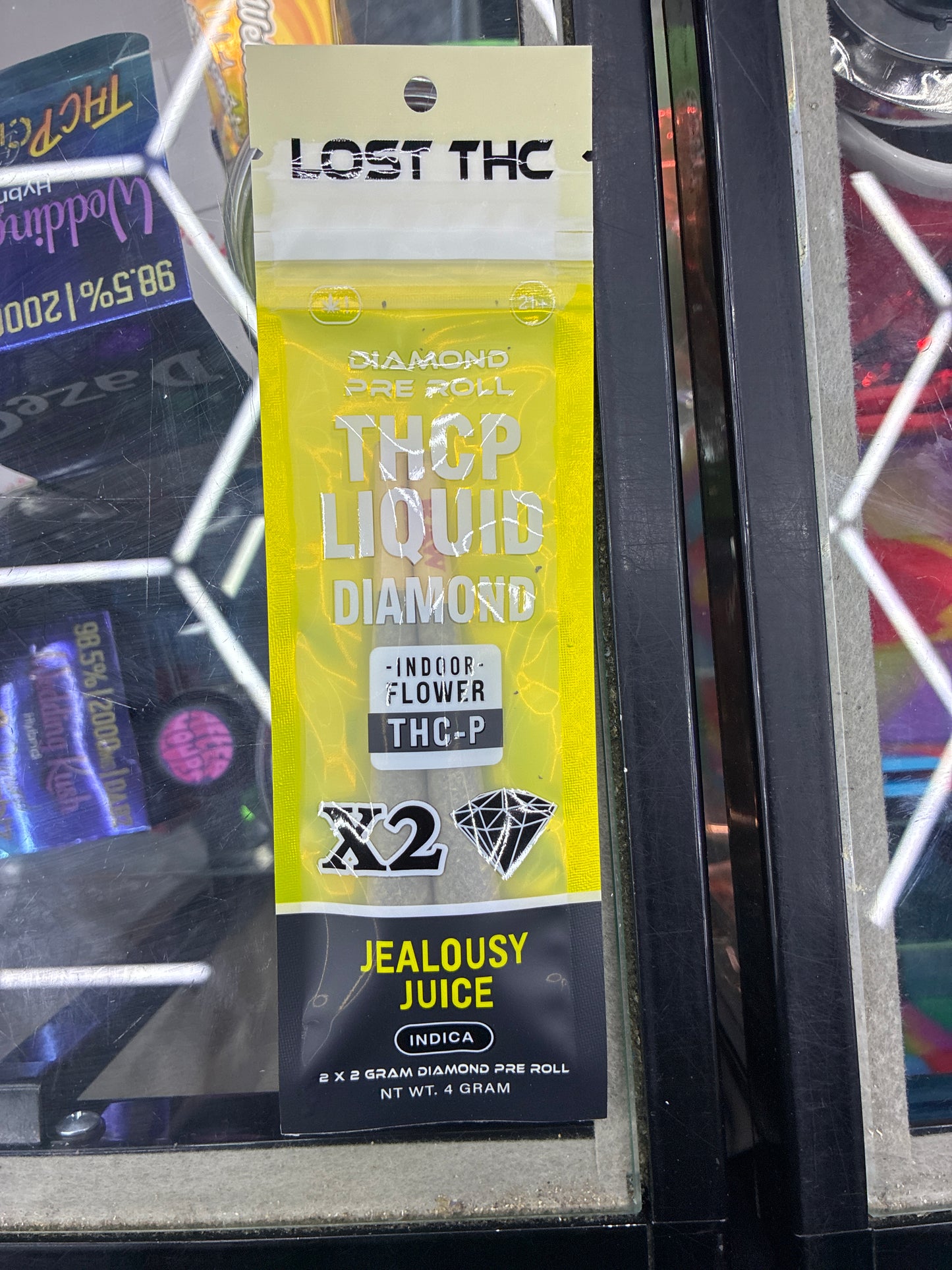Lost thcp diamond x2 jealousy juice indica