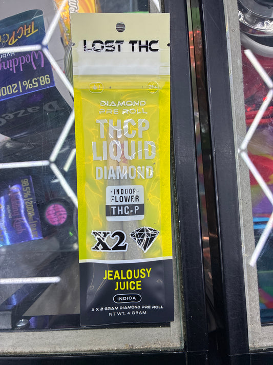 Lost thcp diamond x2 jealousy juice indica