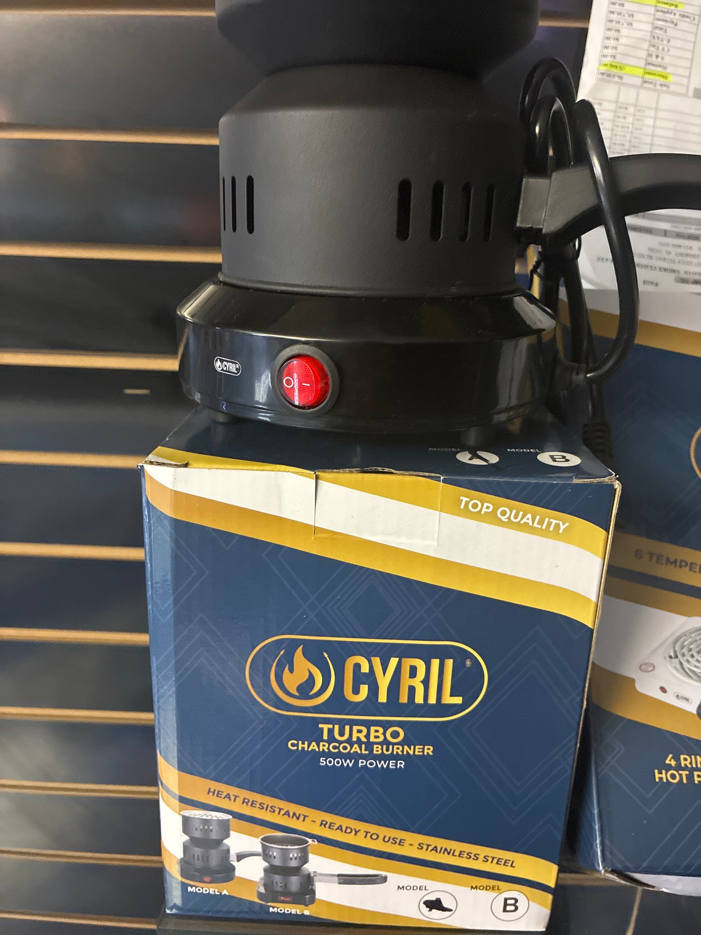 Cyril 500w coal burner