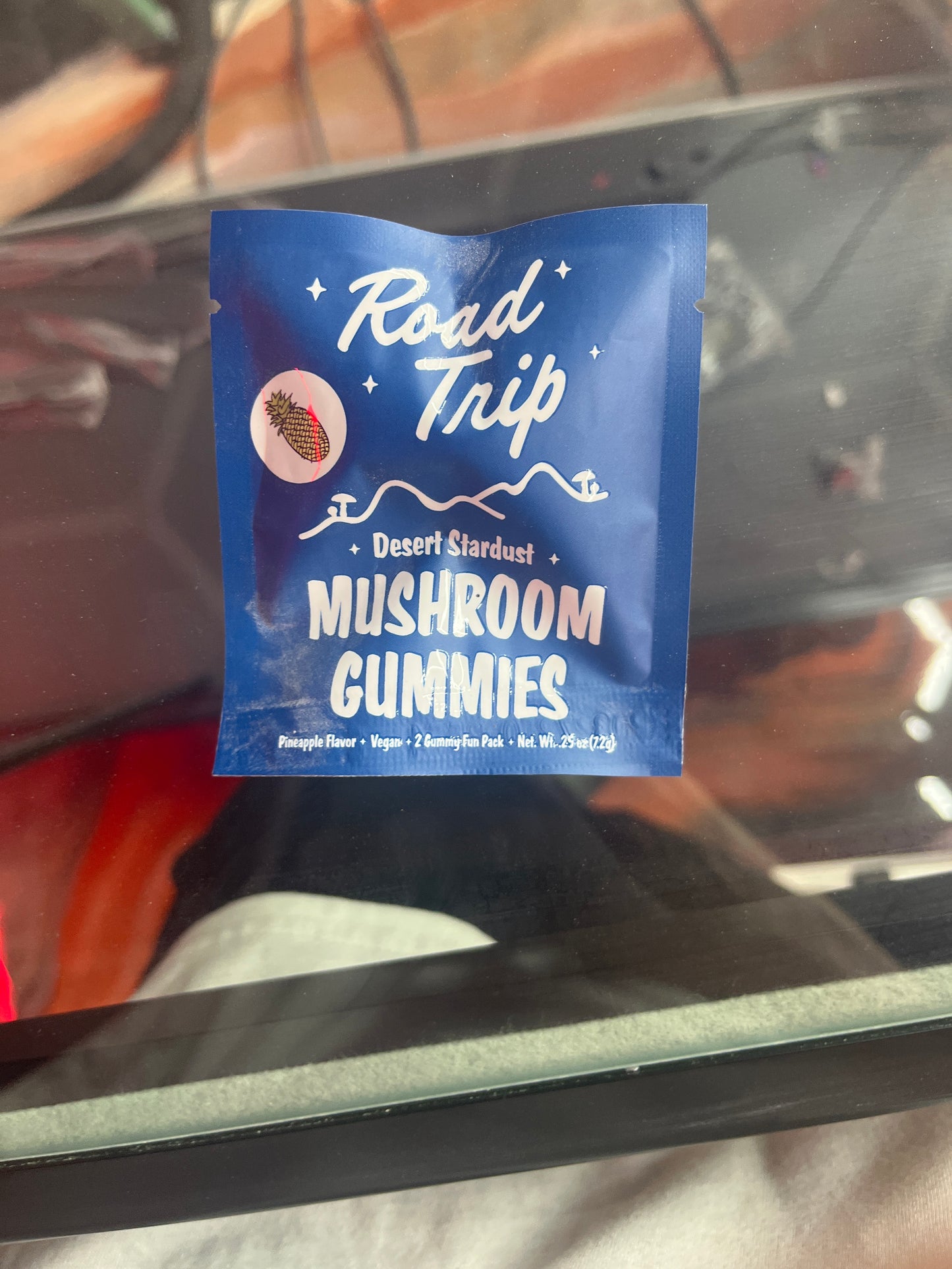 Road trip gummies 2ct pineapple