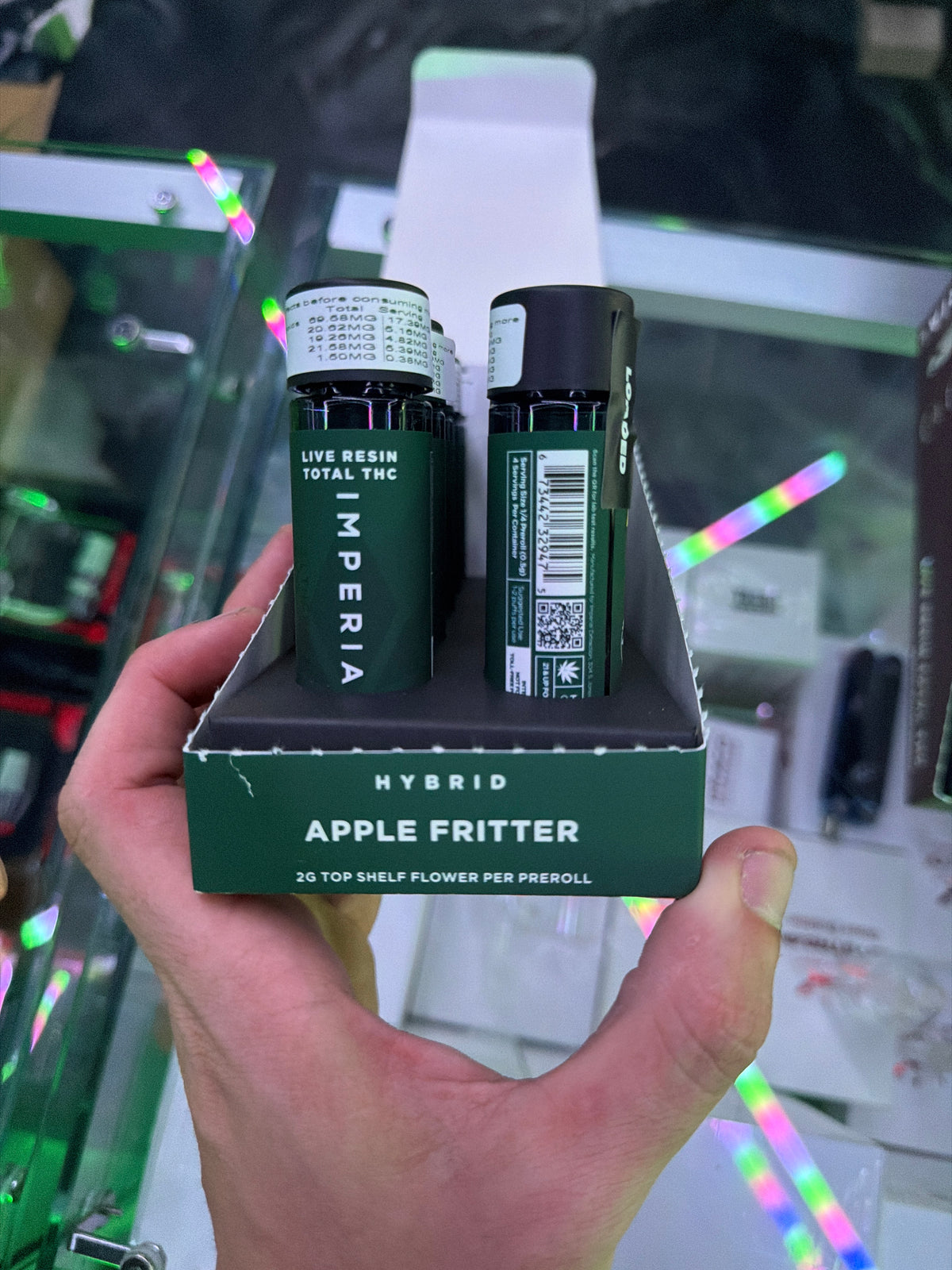 Imperial live resin apple fritter hybrid