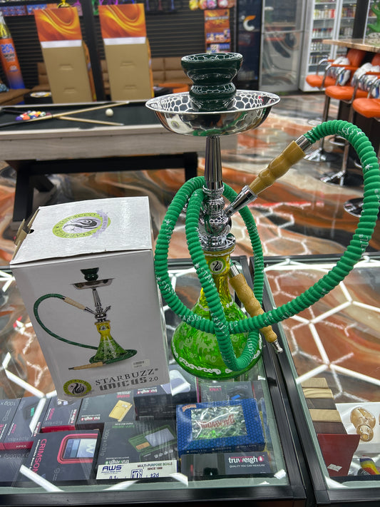 Starbuzz unicus 2.0 hookah green/yellow
