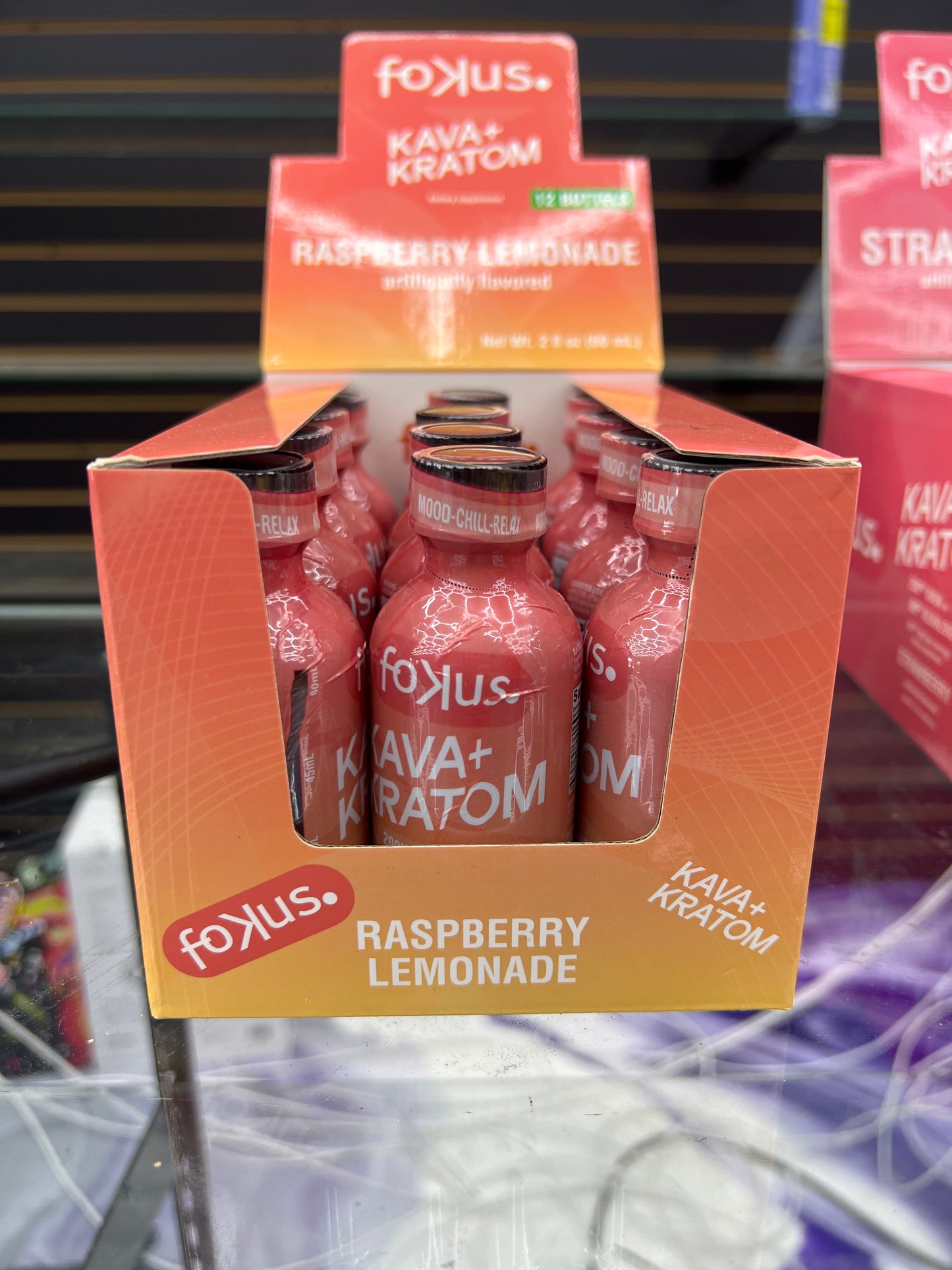 Fokus kava+kratom shots raspberry lemonade flavored 60ml