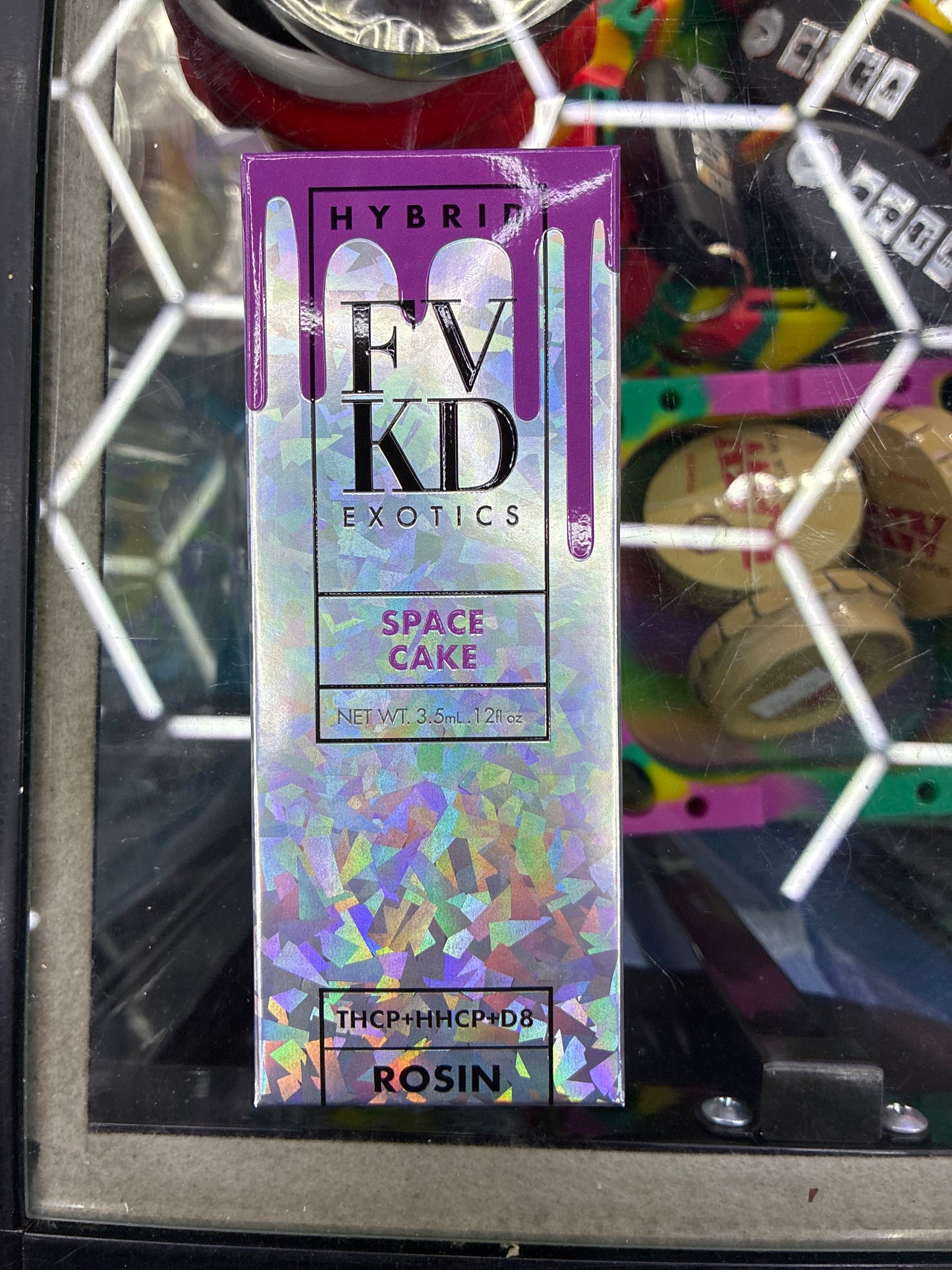 FVKD Exotics thcp+hhcp+d8 space cake hybrid