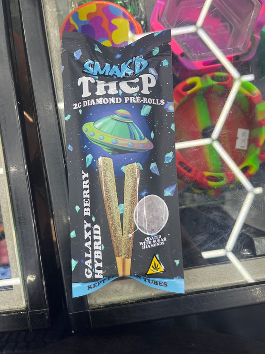Smakd thcp diamond galaxy berry 2g preroll