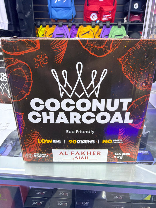 Al fakher coconut charcoal 25mm 1kg