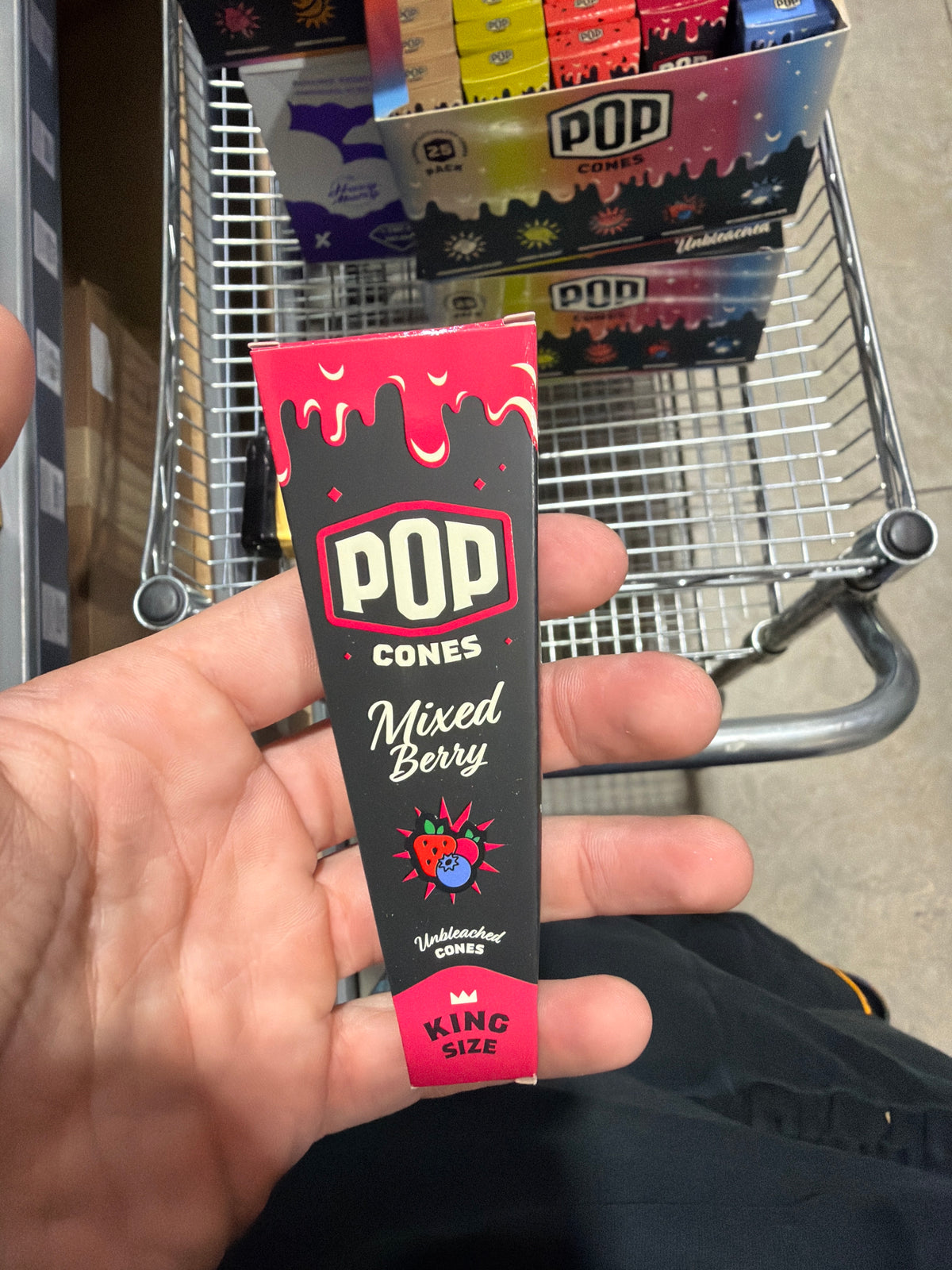 Pop cones King size mixed berry