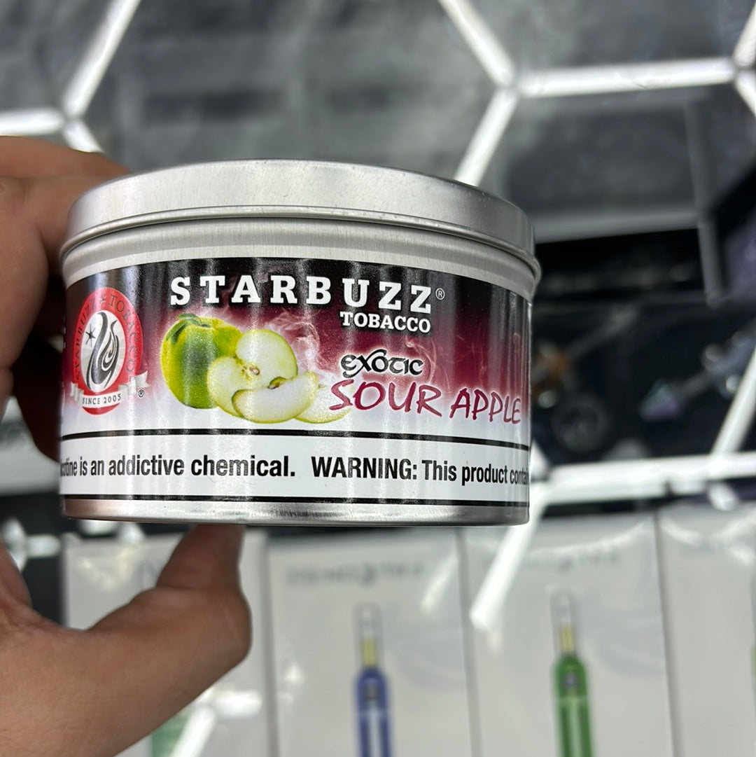 Starbuzz tobacco exotic sour apple 250g