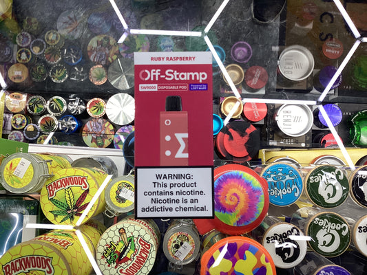 Off stamp pod Ruby raspberry