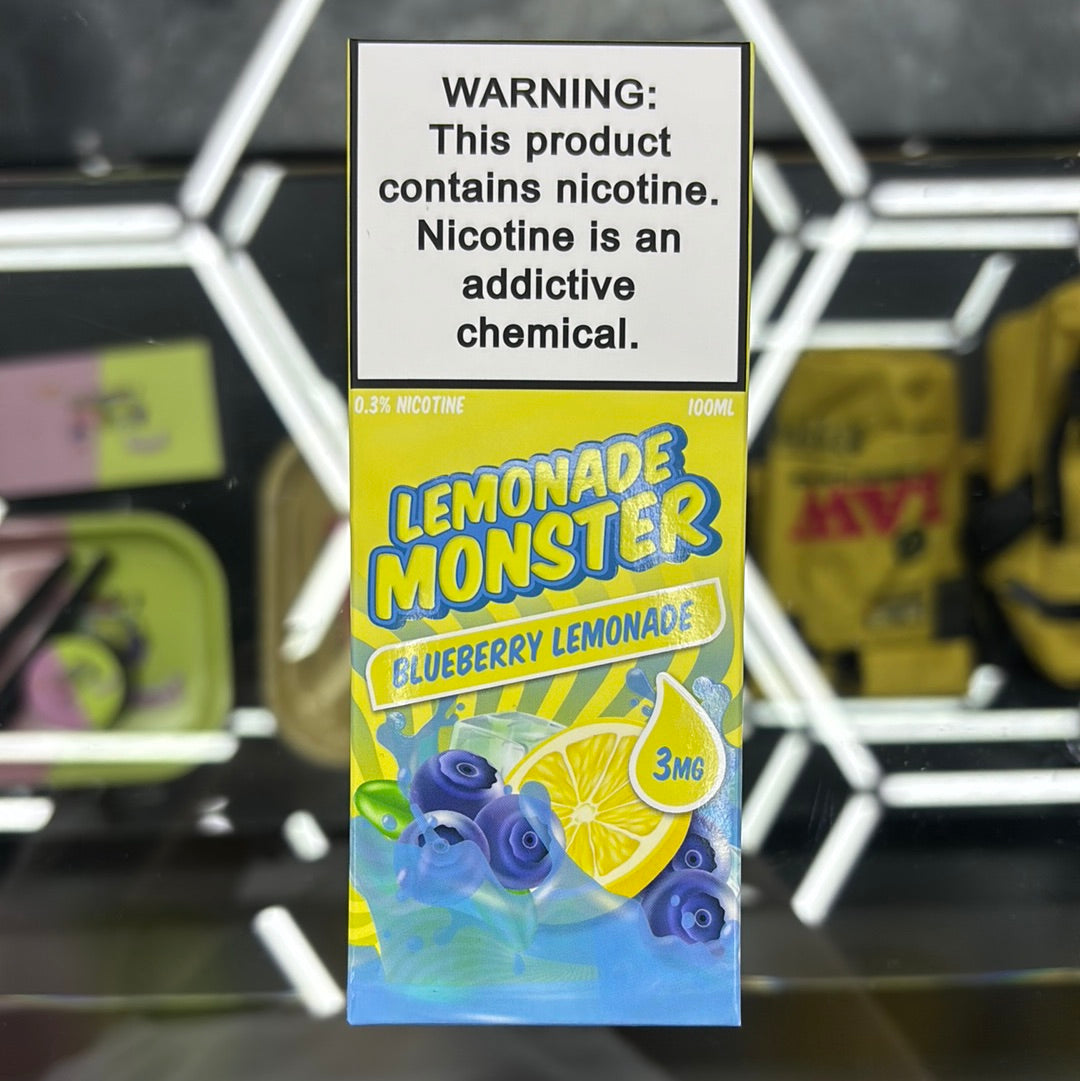 Lemonade, monster, blueberry lemonade 3MG ￼