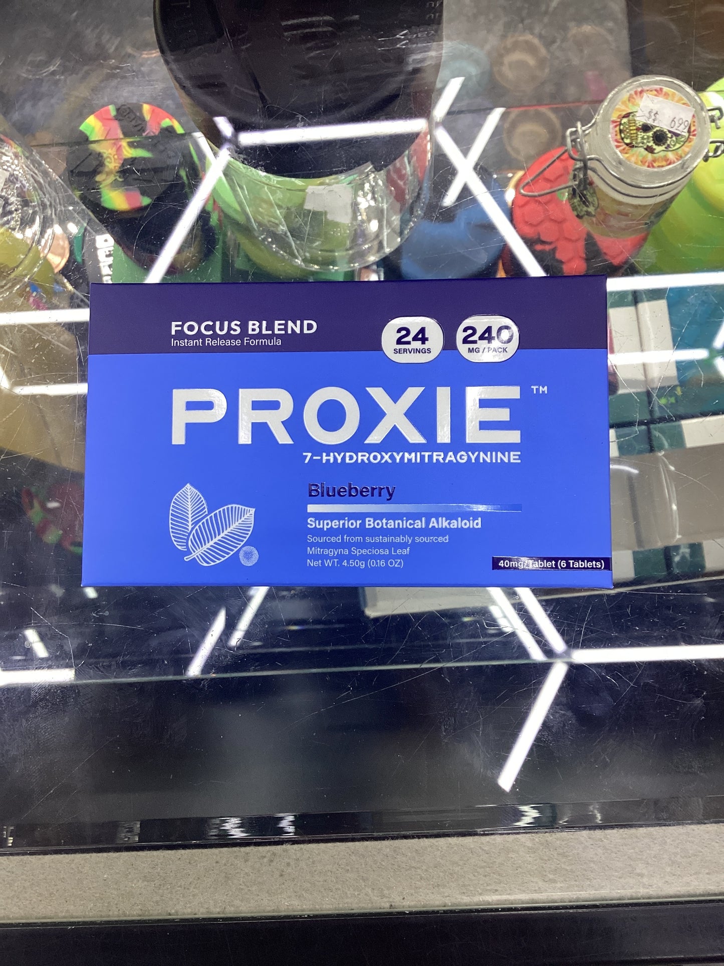 Proxie 7 hydroxie focus blend 6ct 1pc  240mg blueberry
