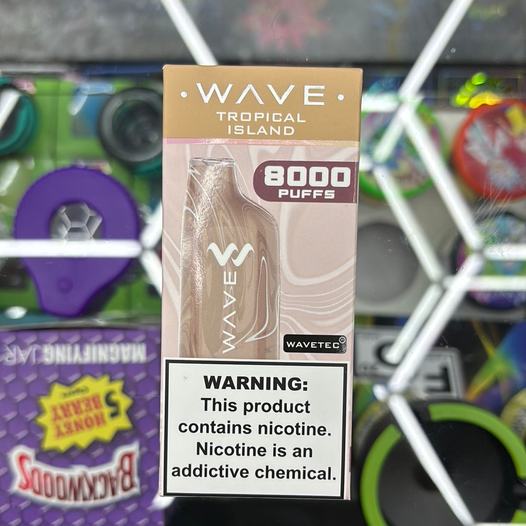 Wave tropical island, 8000 puffs