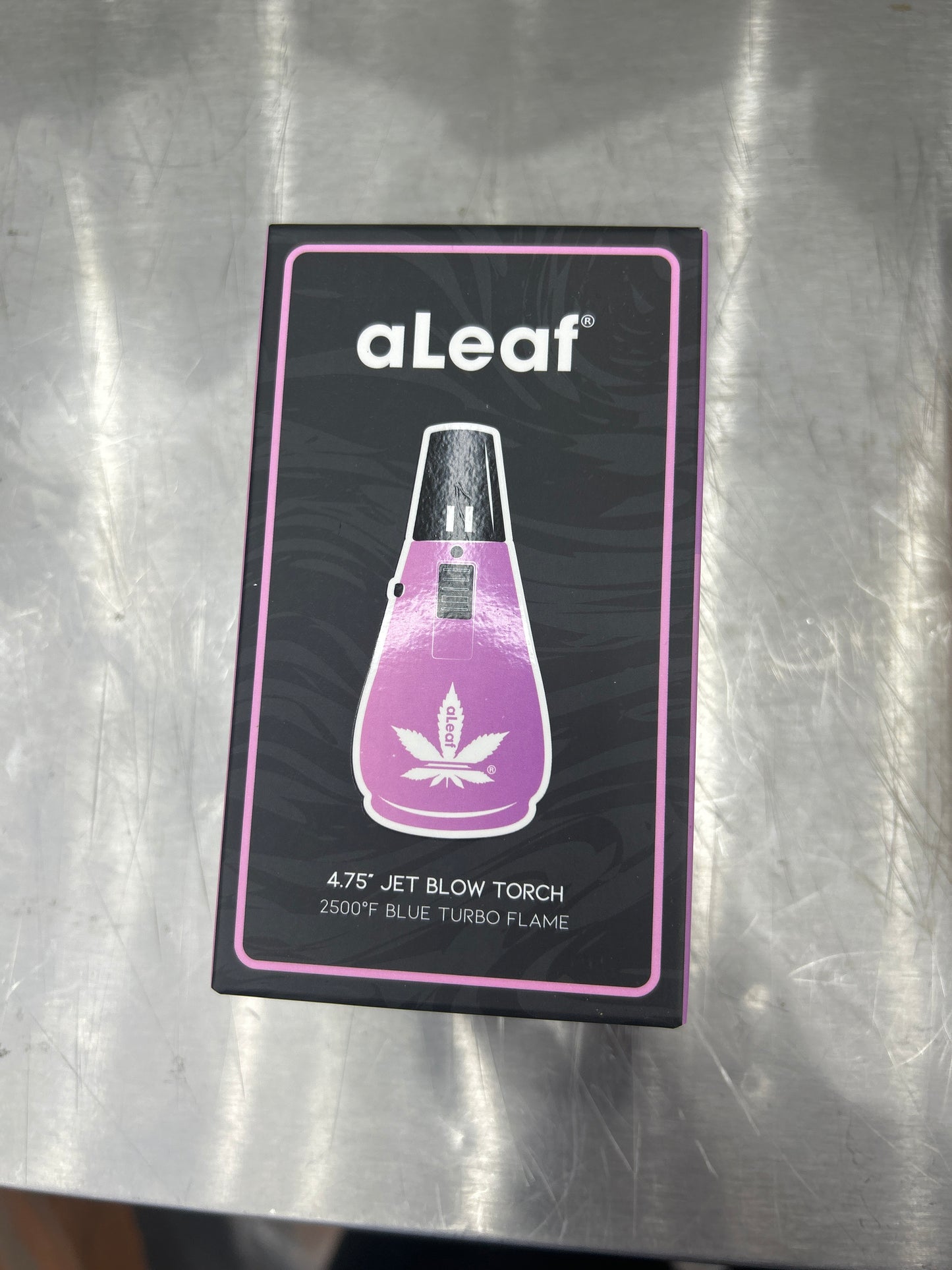 Aleaf torch 4.75” jet blow torch pink