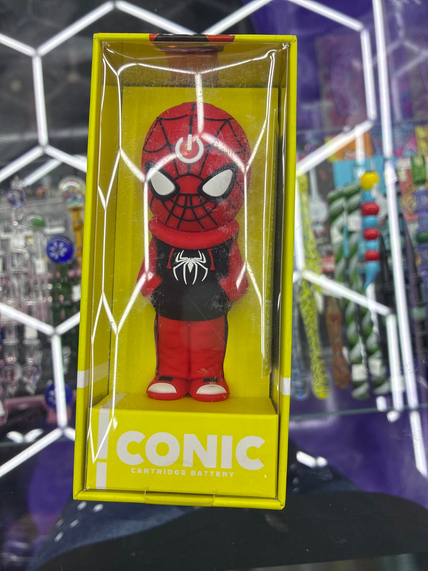 Iconic battery Spider-Man black