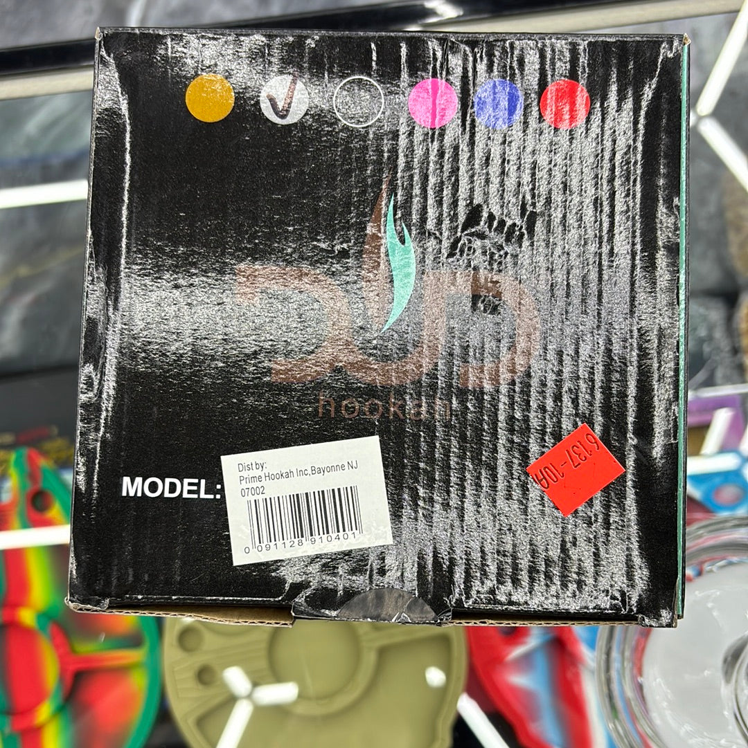 Dud hookah jessica white small hookah