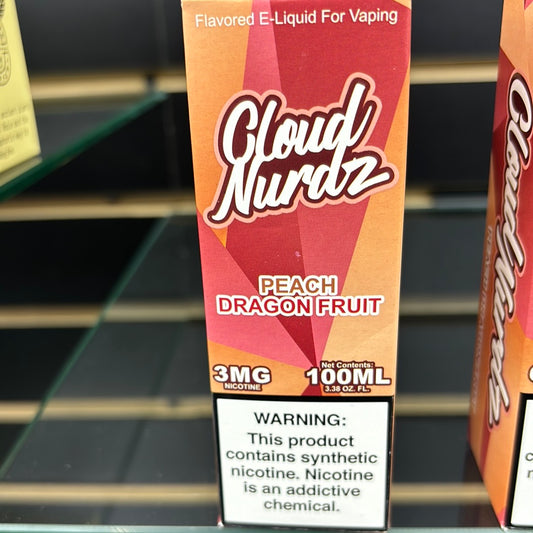 Cloud nerds peach dragon fruit 3MG