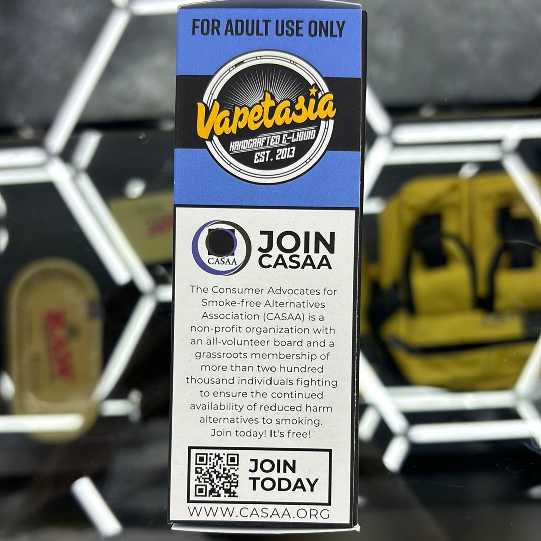 Vapetasia, killer sweets rain bops 6MG 100ML