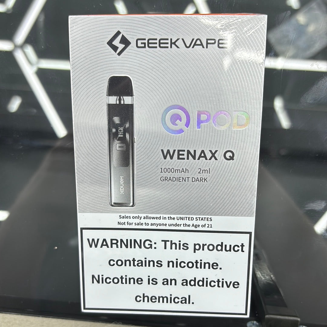 Geekvape wenax q black/grey