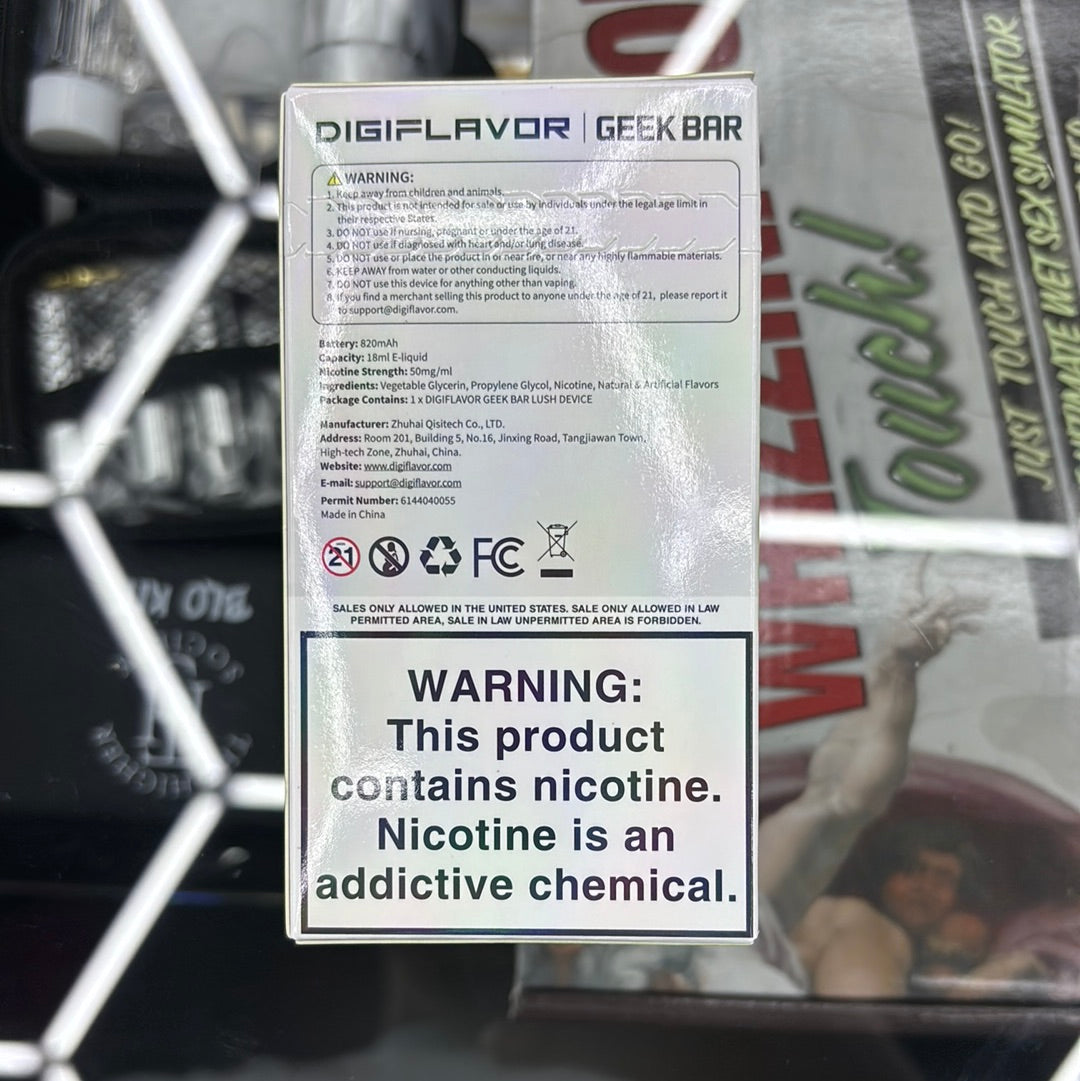 Geekbar 20,000 puffs green desert