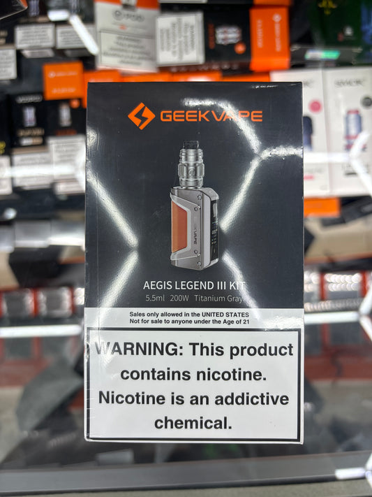 Geekvape aegis legend 3 kit brown