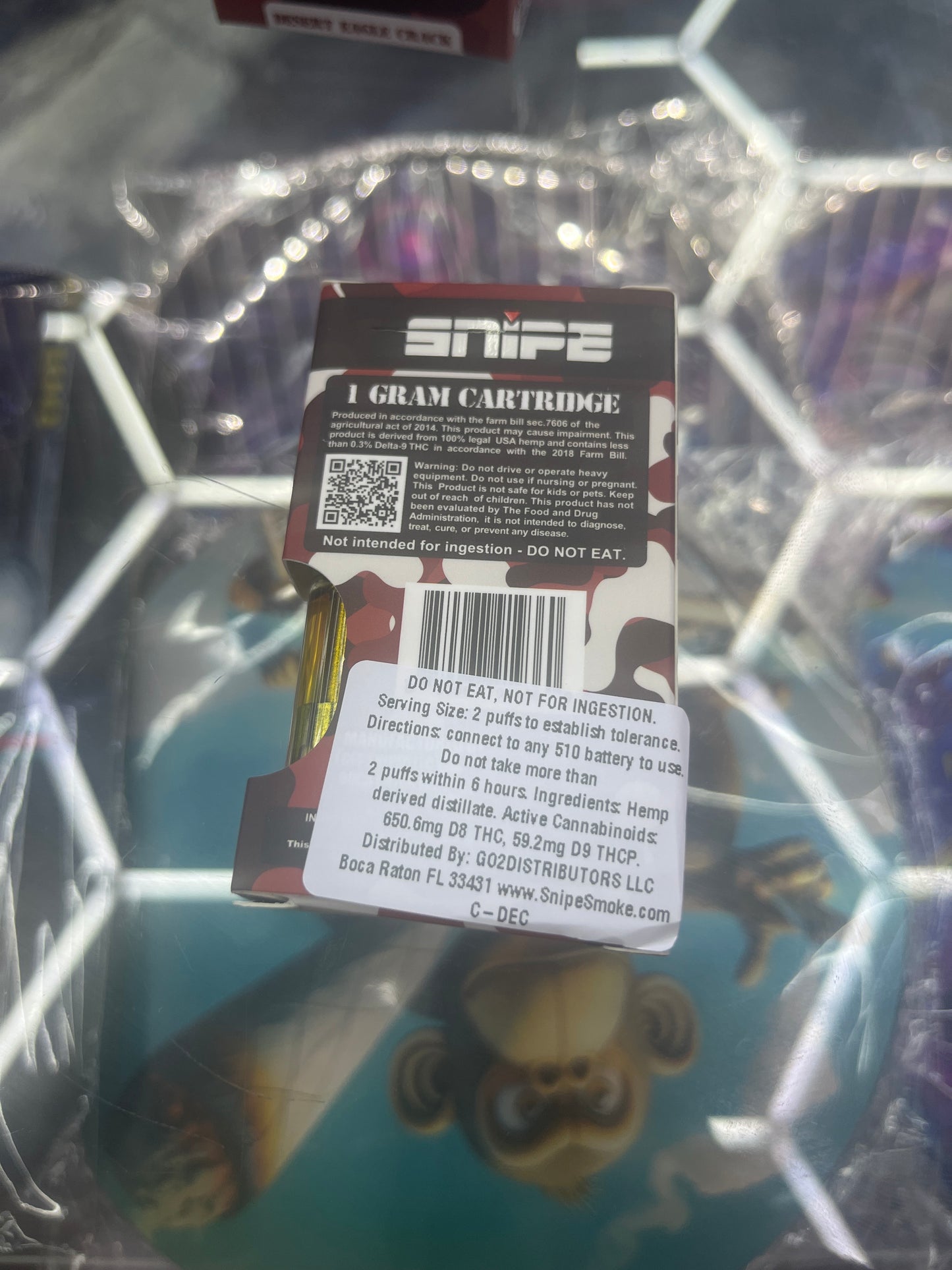 Snipe thca cartridge 1g desert eagle crack