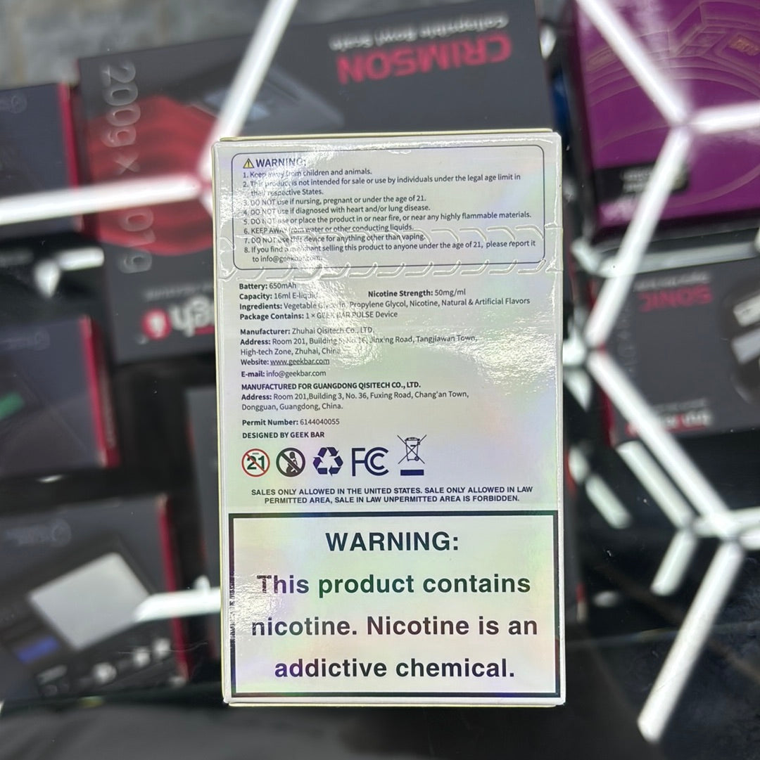 Geek bar pulse crazy melon