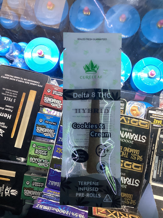 Cureleaf 2g pre roll cookies and cream hybrid