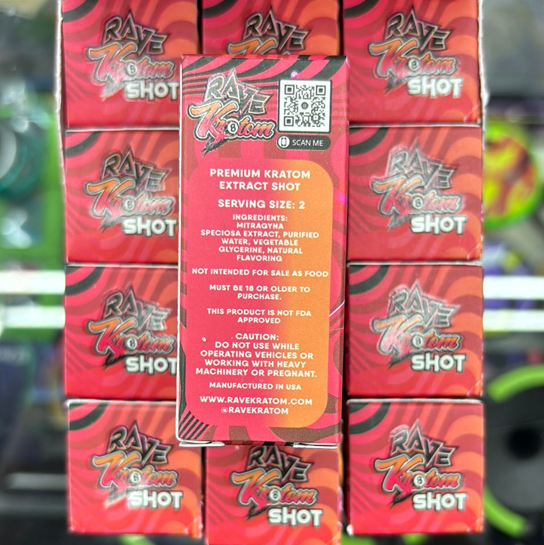 Rave kratom red Bali bliss 120mit full spectrum