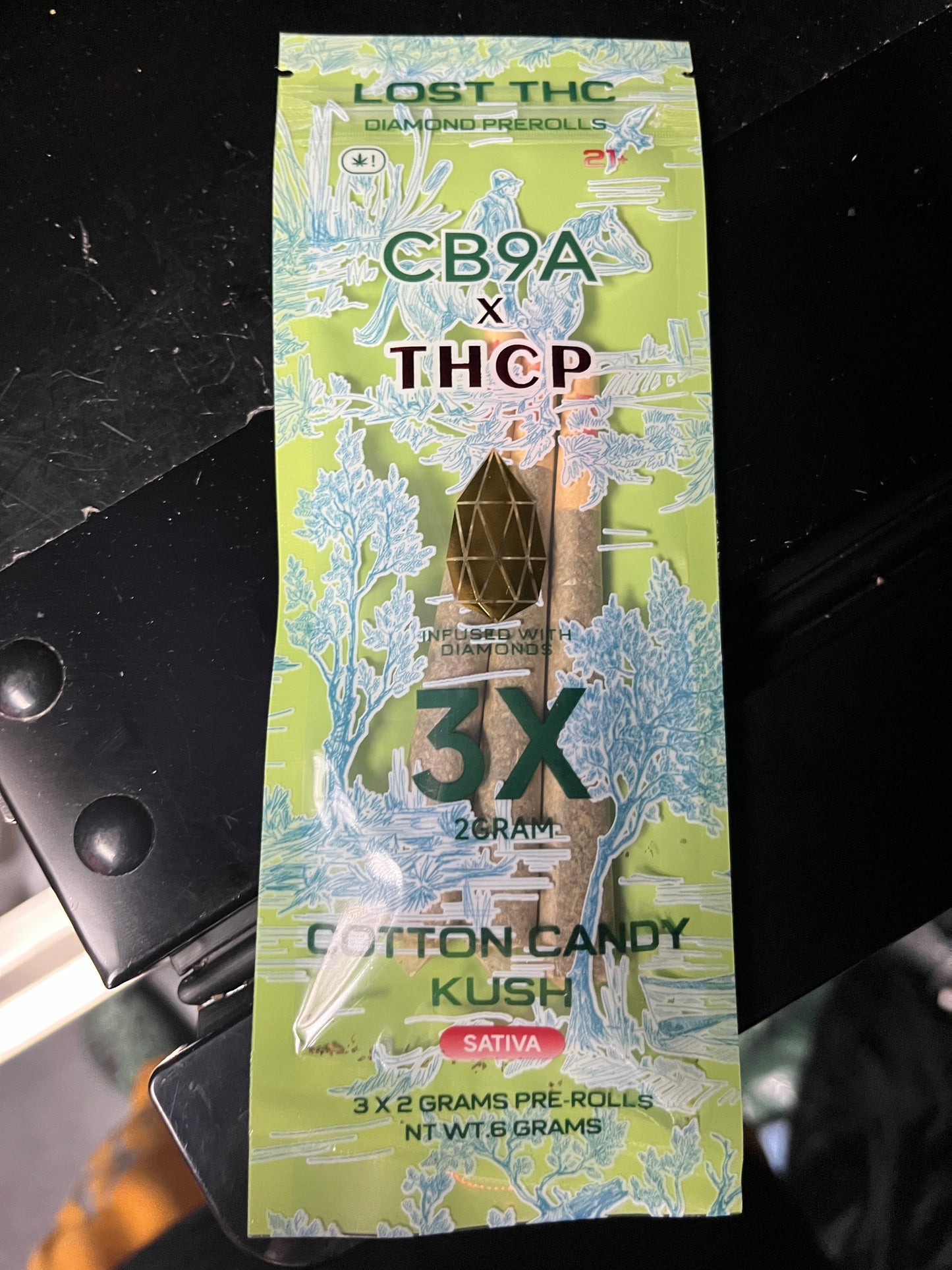 Lost thca x CB9A x THCP cotton candy kush sativa