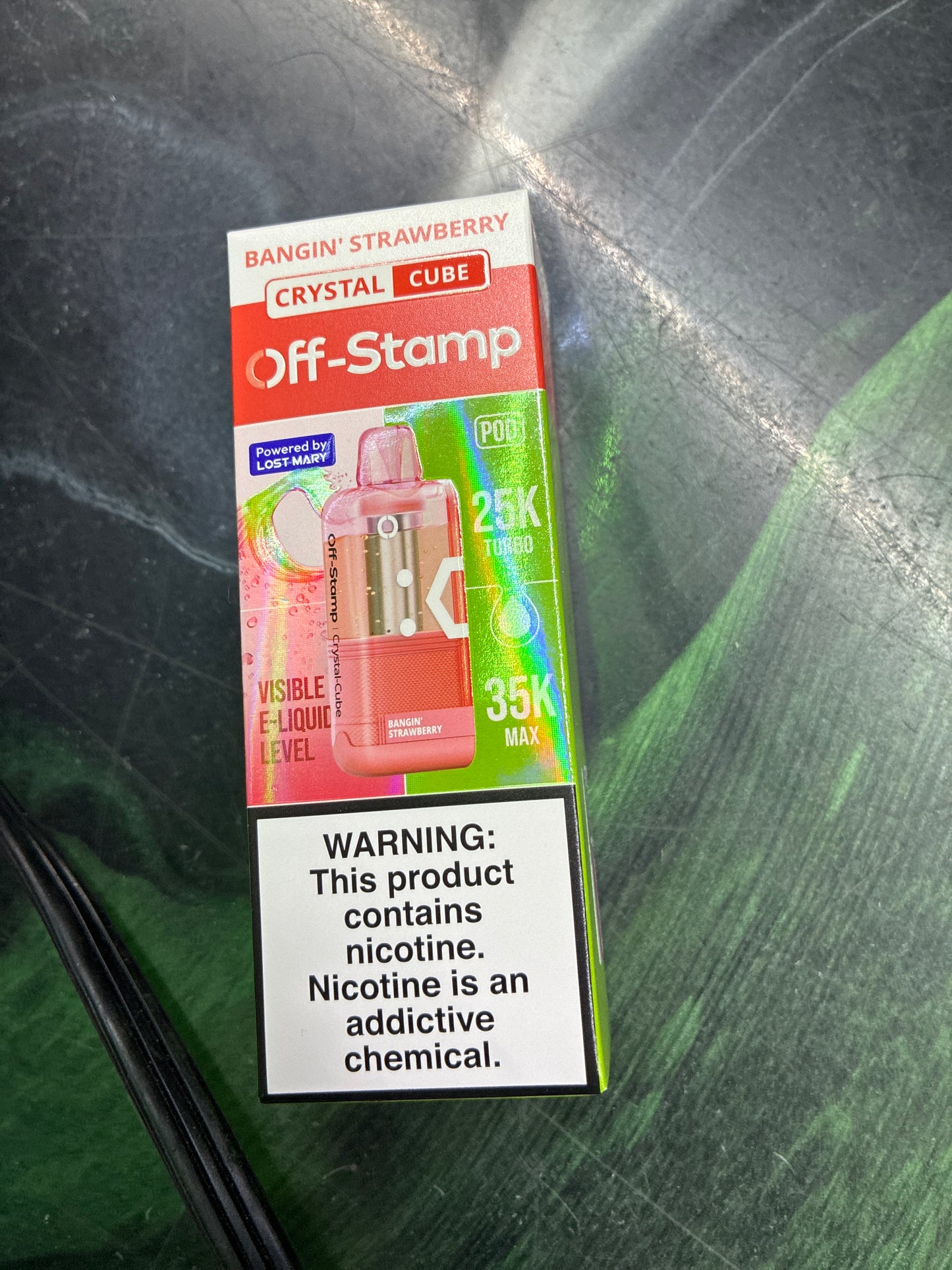 Off stamp bangin strawberry pod 35k