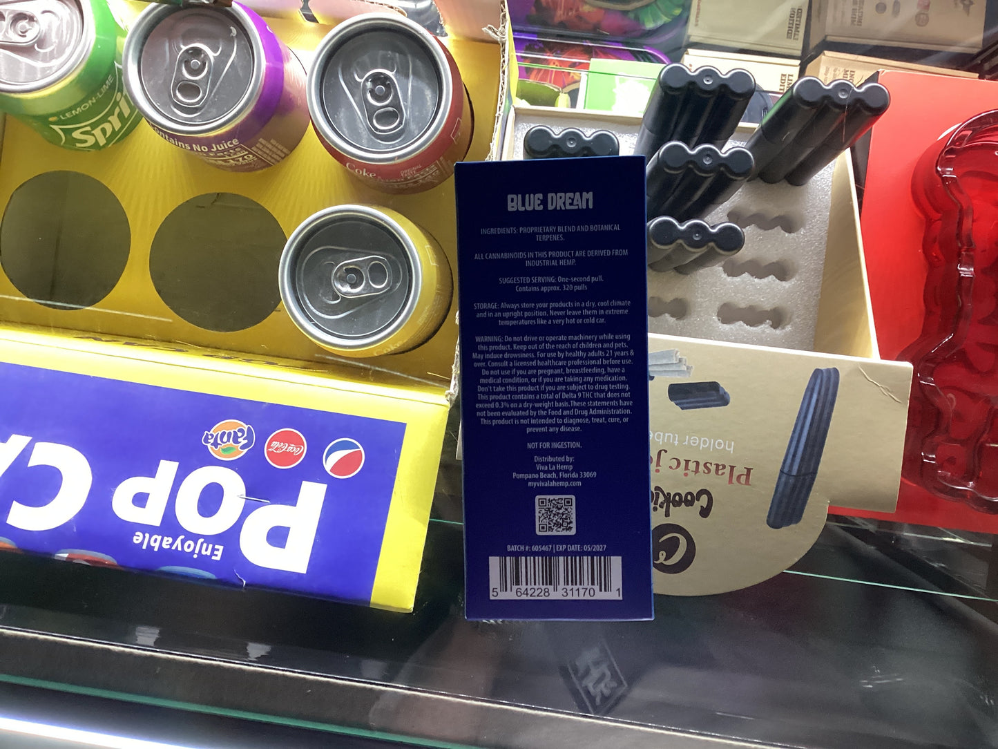 Viva la hemp kosmic blend 3ml indica blue dream