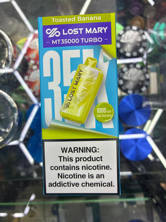 Lost Mary toasted banana+ 35k hits