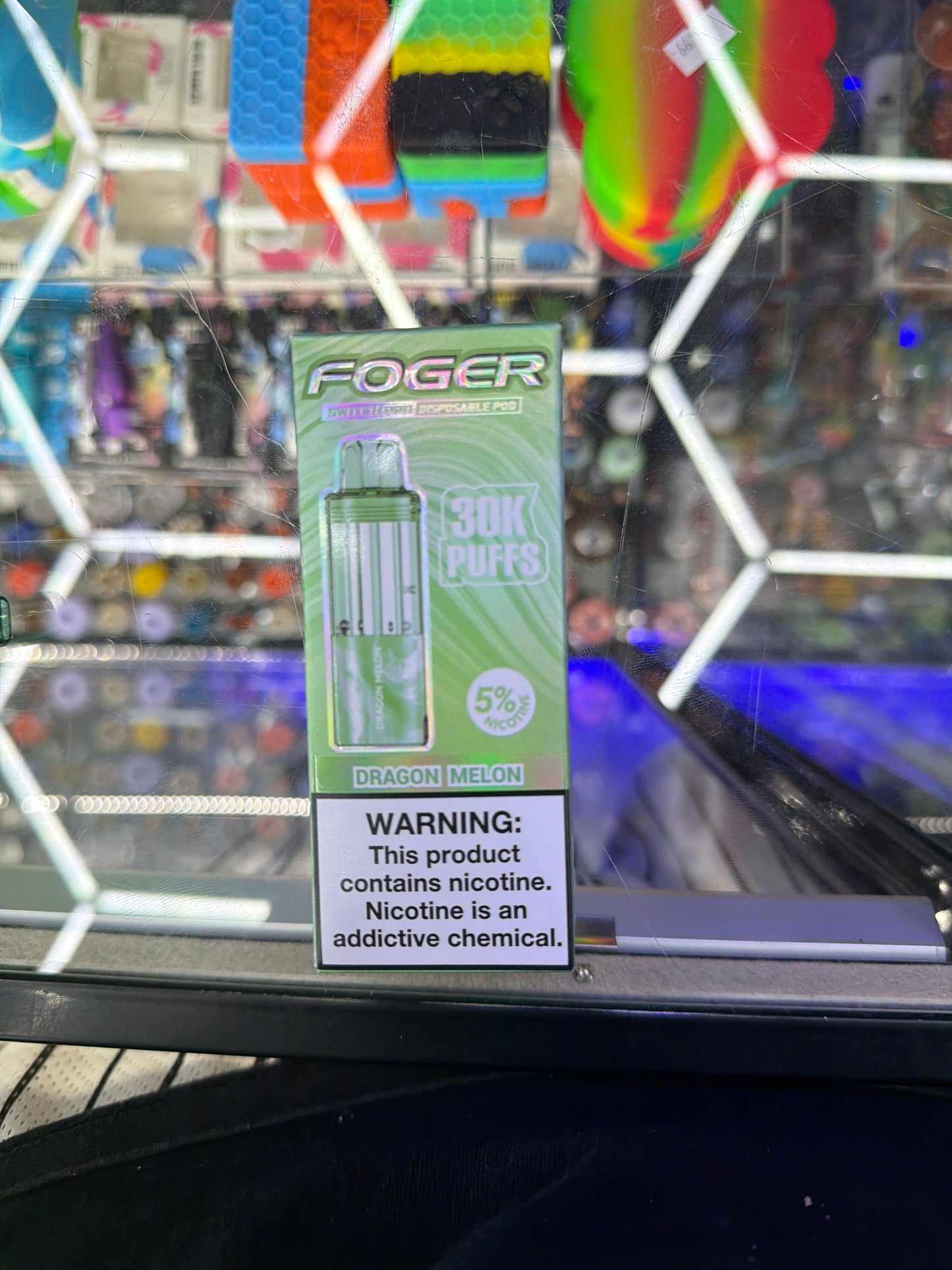 Fogger switch pro disposable pod 30k puffs Dragon Melon