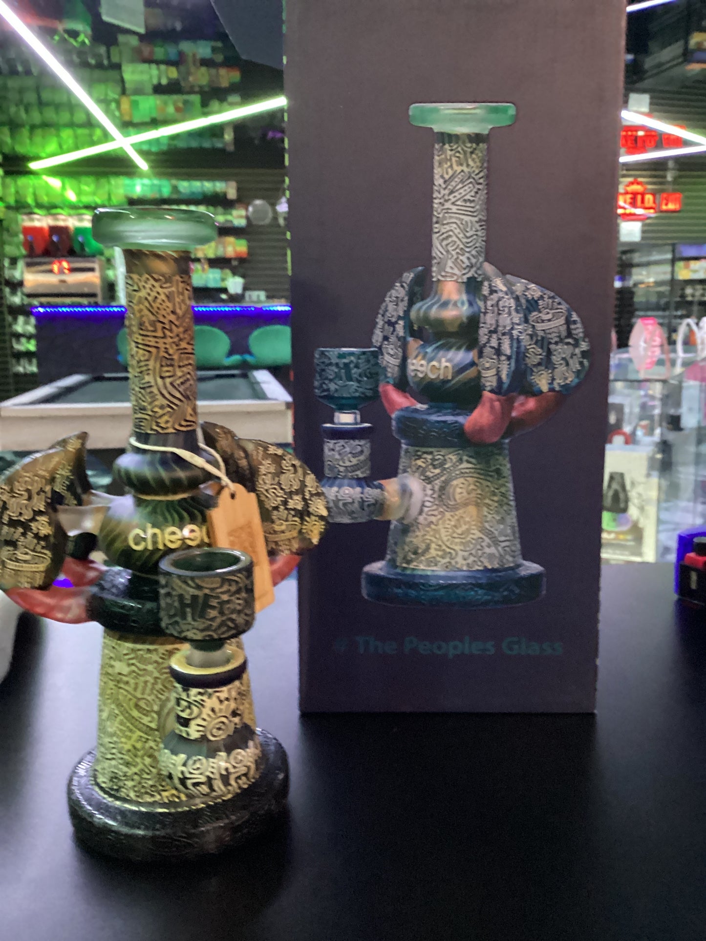 Cheech velociraptor big teal