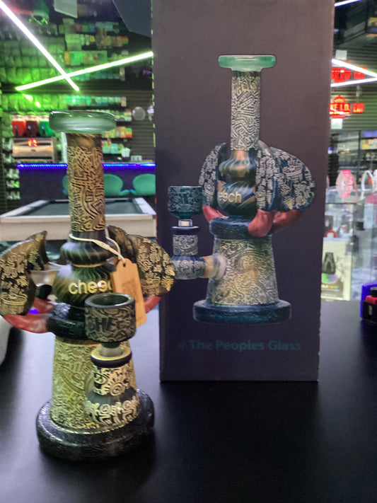 Cheech velociraptor big teal