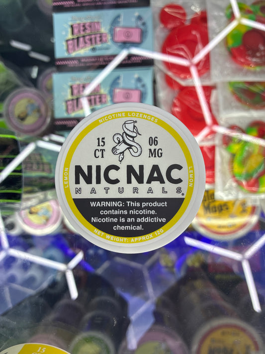 NICNAC NATURALS 15ct 06mg Lemon