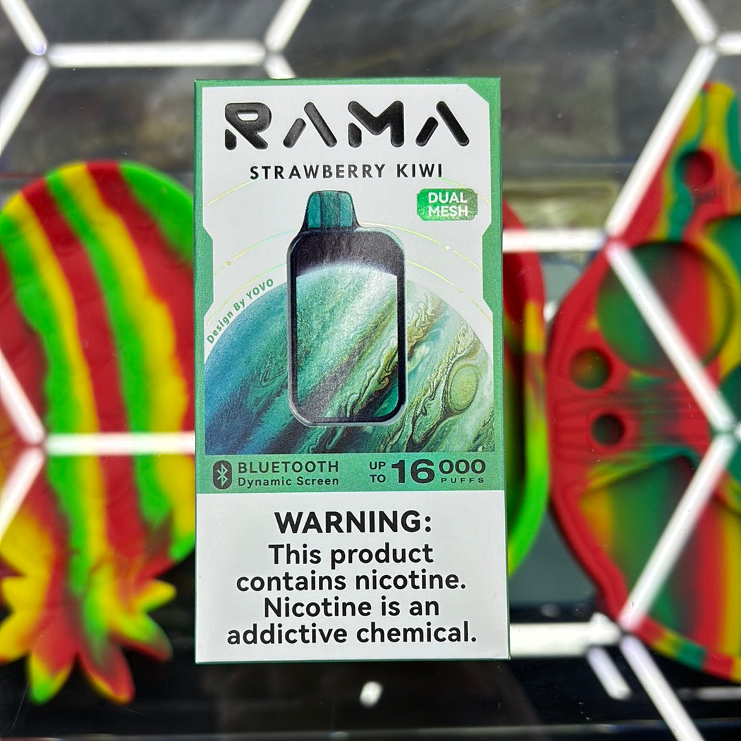 Rama strawberry kiwi 16,000 puffs