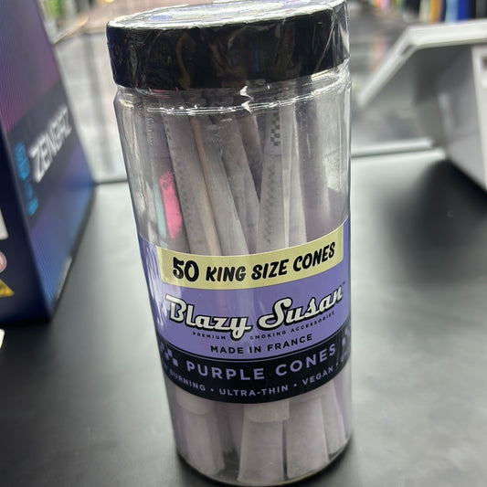 Blaze susan 50 king size cones purple