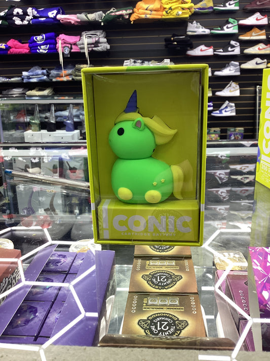Iconic cartridge unicorn battery green/yellow