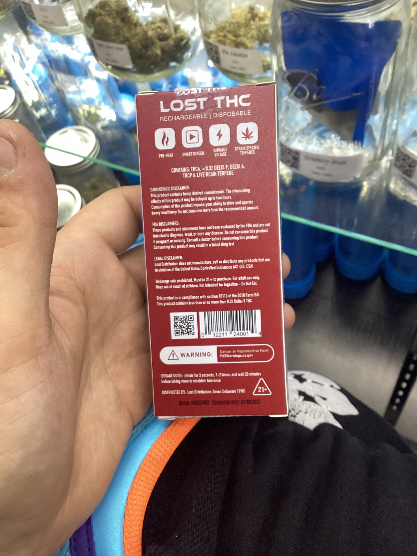 Lost thc melted diamonds 3g fruity pebblez sativa