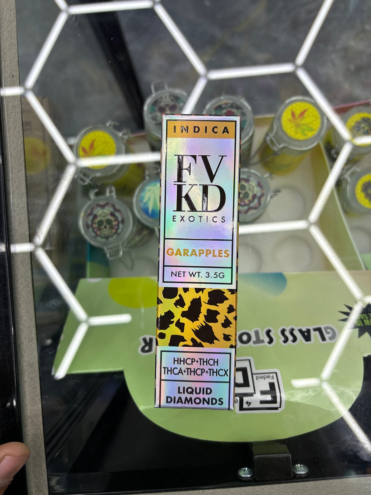 Fvkd exotics garapples, 3.5G Indica THCA diamounds