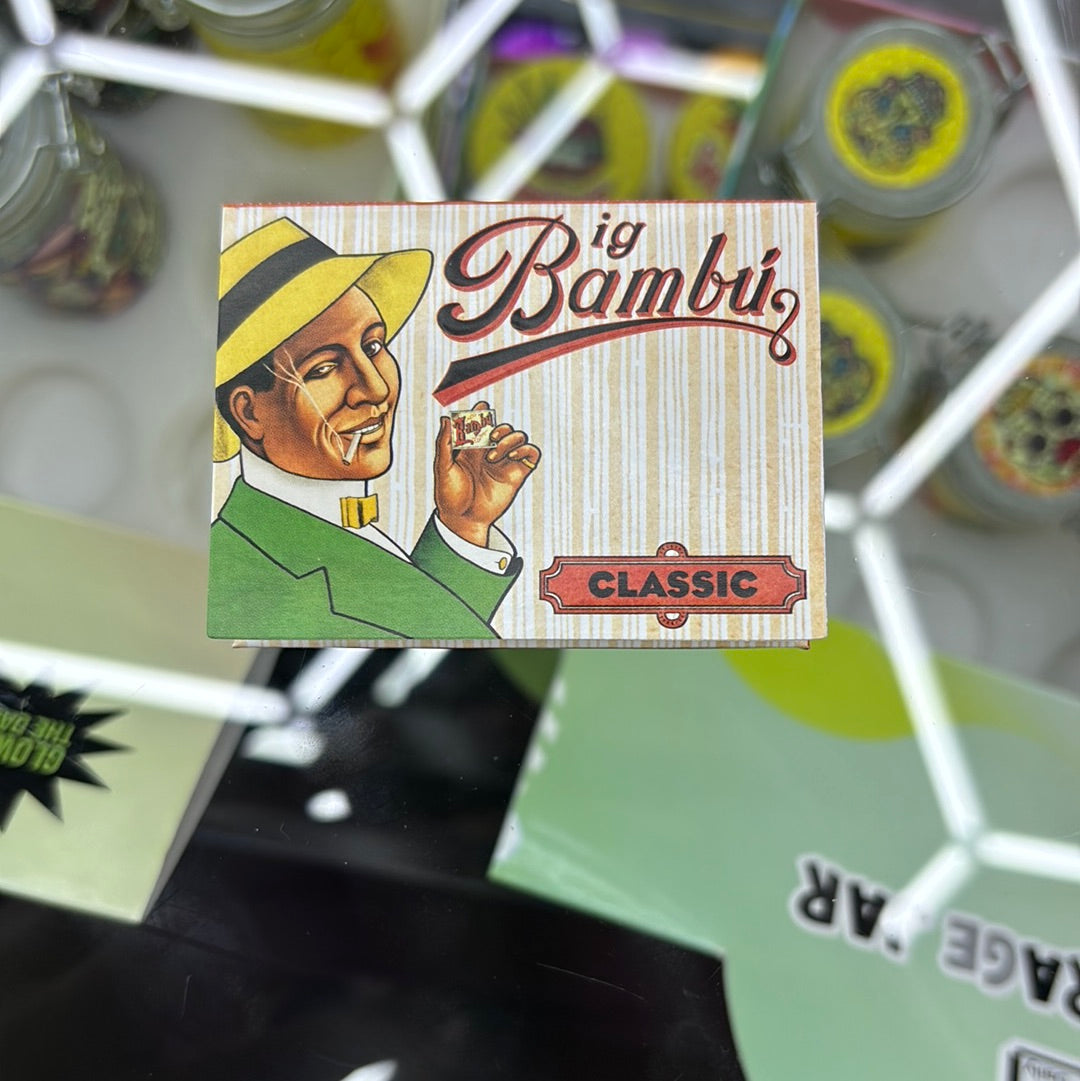 Bambu small natural classic wide