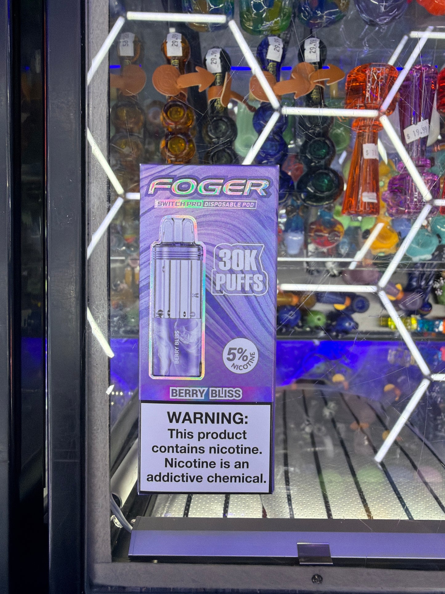 Fogger switch pro disposable pod 30k puffs Berry Bliss