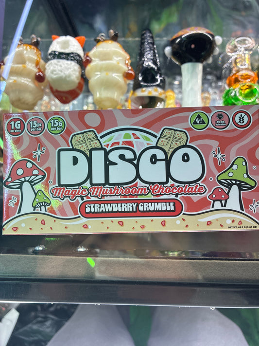 Disco mushroom - strawberry crumble 15pk