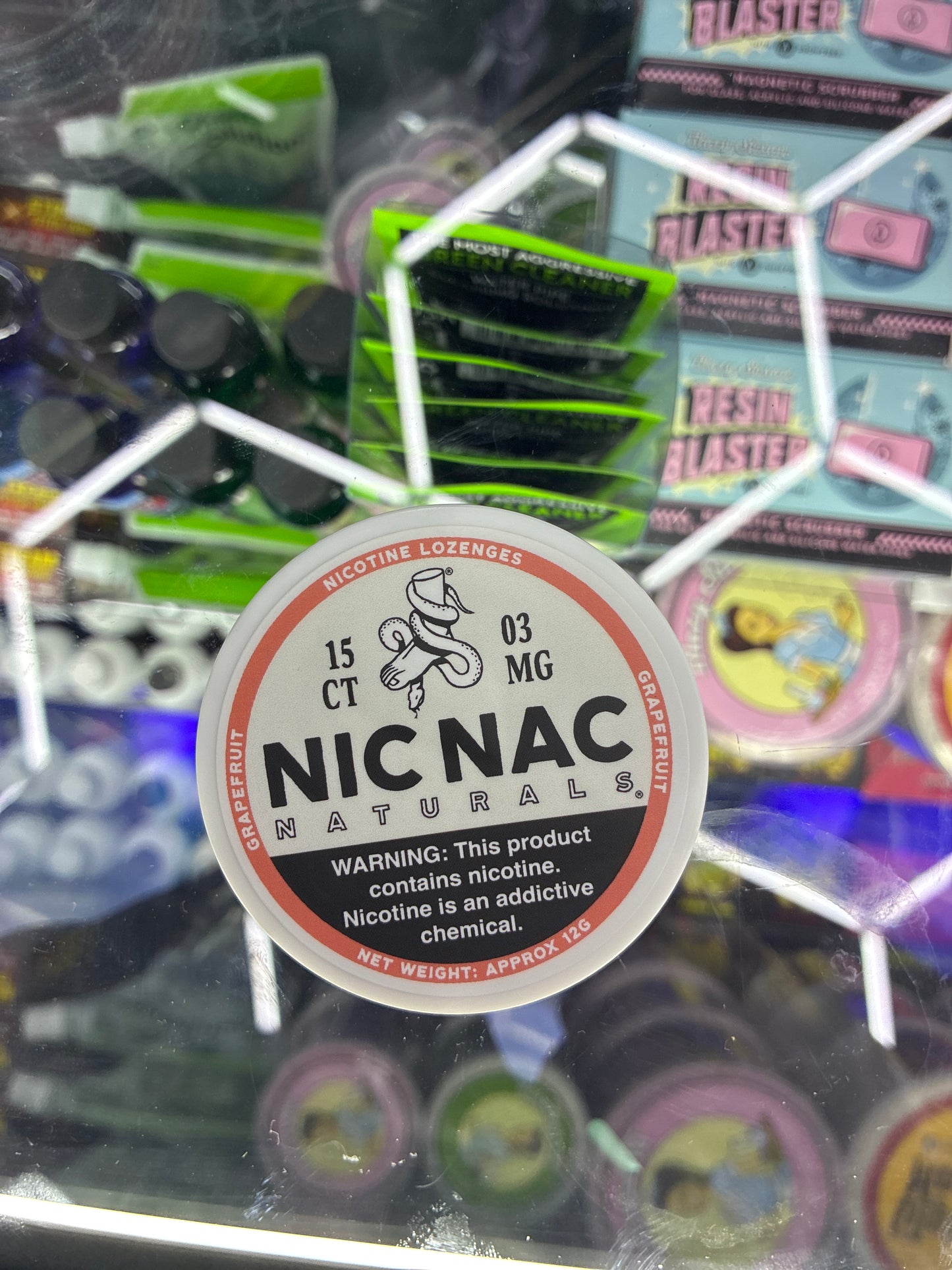 NICNAC NATURALS 15ct 03mg grapefruit