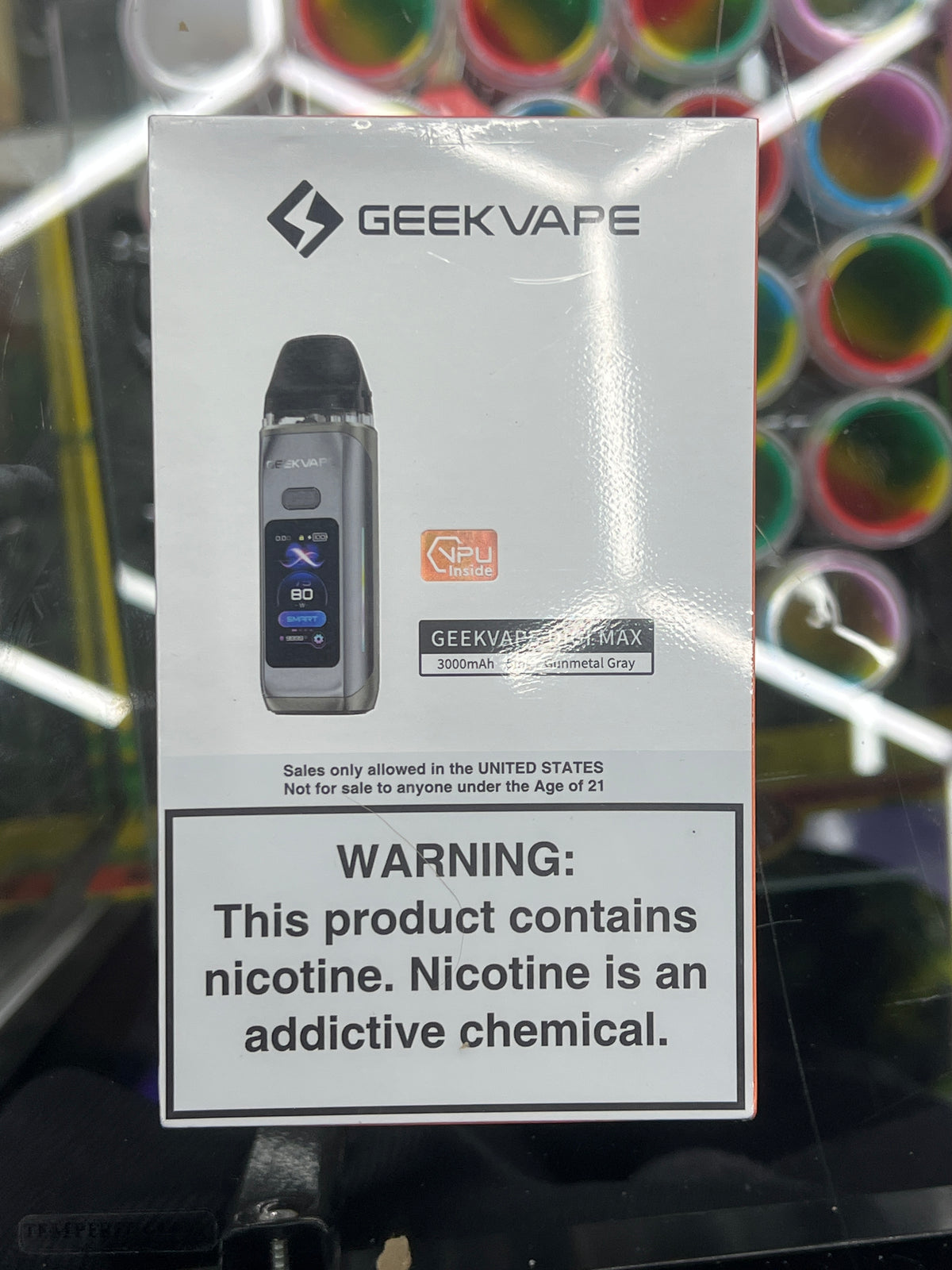Geekvape digi max gunmetal grey