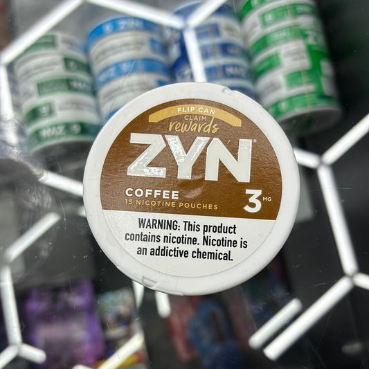 Zyn cofee 3mg nicotine pouches