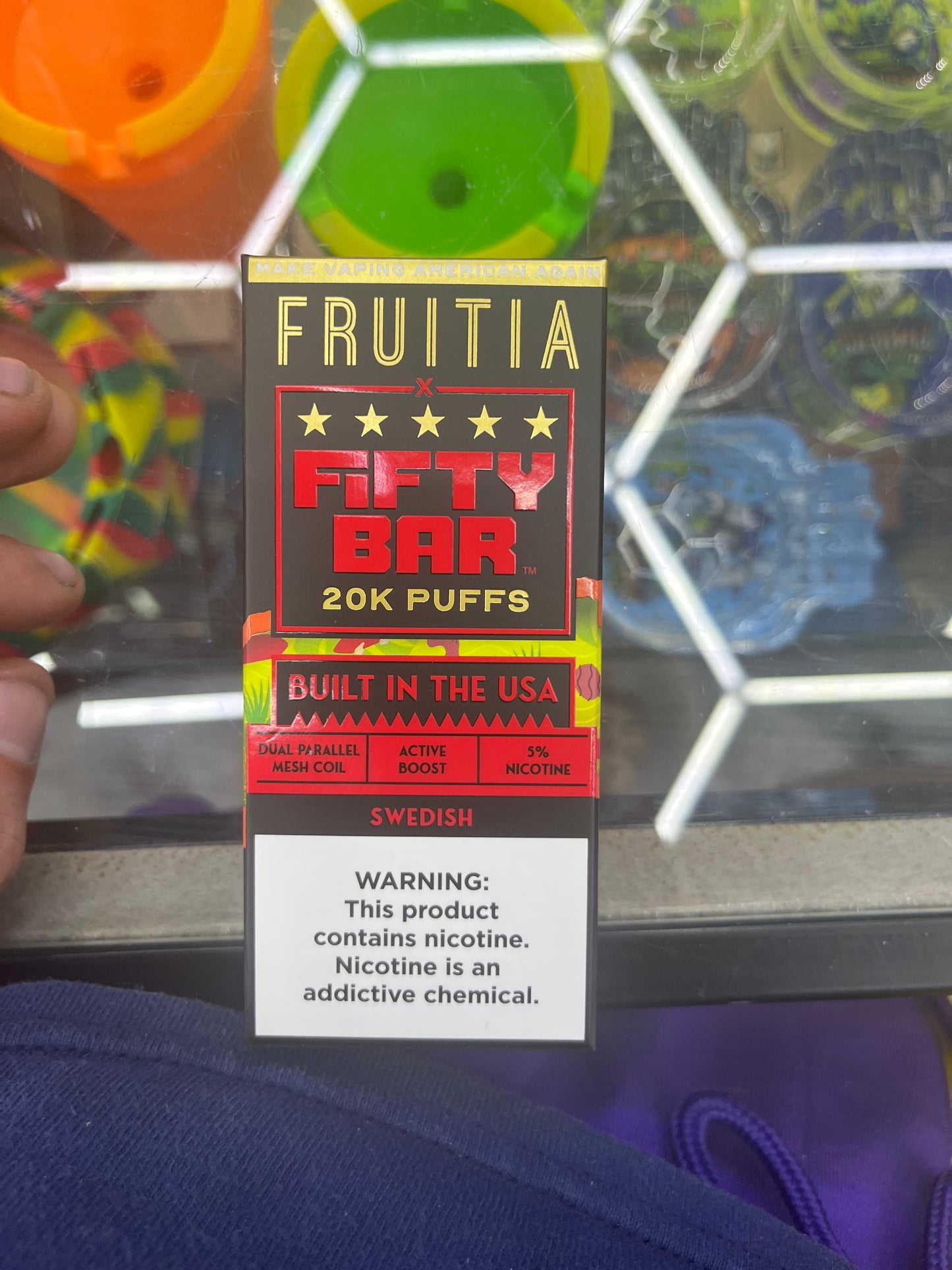 Fifty bar 20K puff swedish