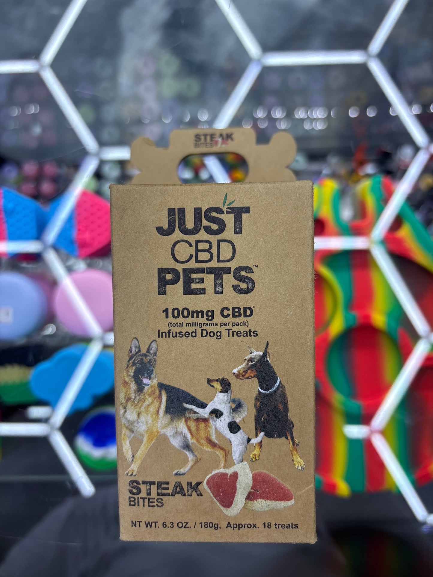 Just CBD pets 100 MG steak bites